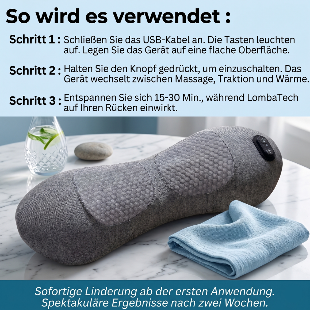 WirbelFix™ 3-in-1 | Wirbelentlastung zu Hause